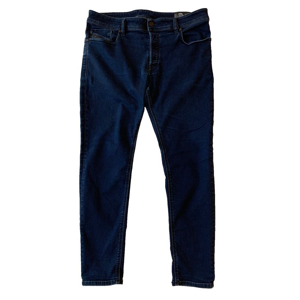 Diesel Jeans Mens Sleenker Stretch Blue W36 L30 Wash 084KE